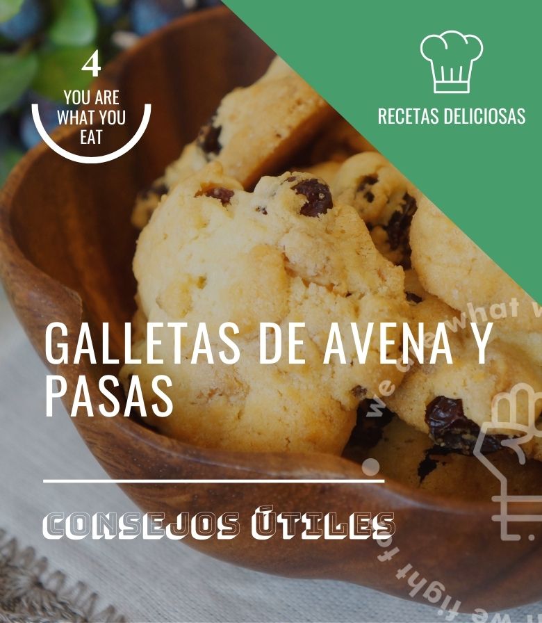 Galletas de avena y pasas