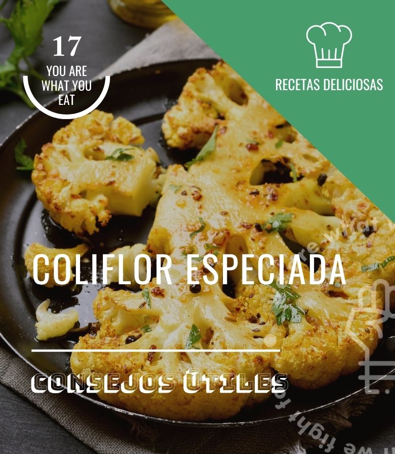Coliflor especiada