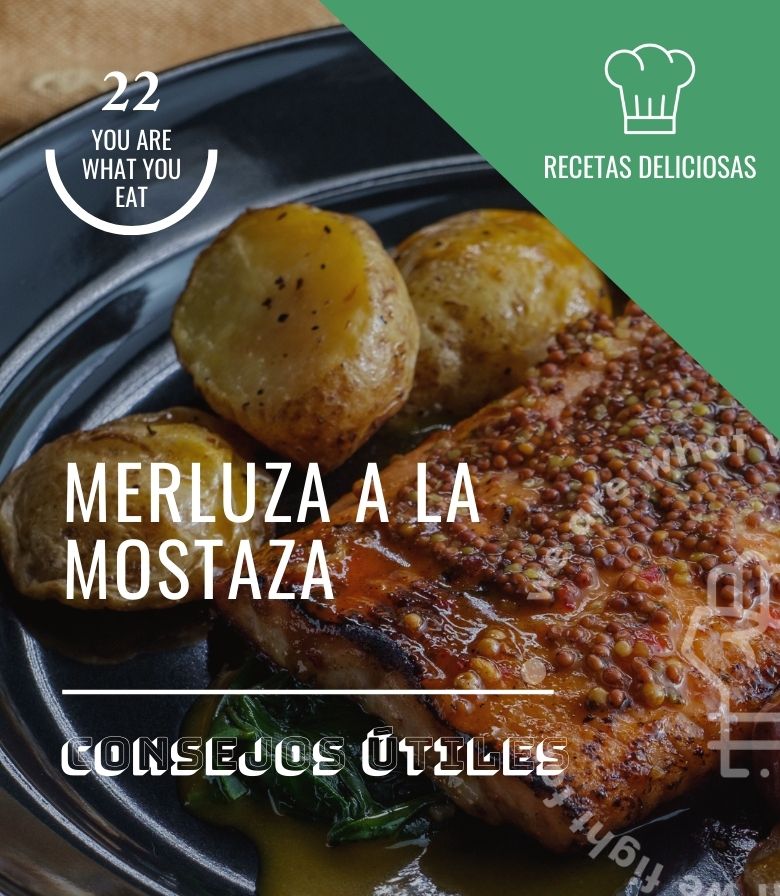 Merluza a la mostaza