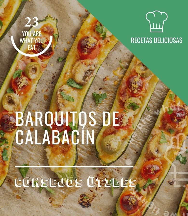 Barquitos de calabacín