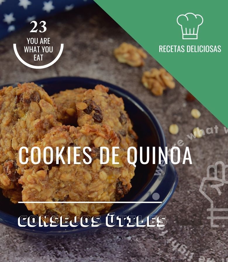 Cookies de quinoa