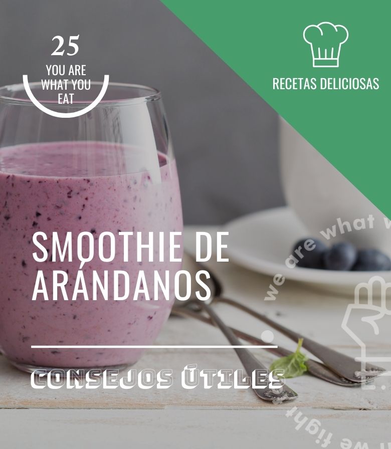 Smoothie de arándanos