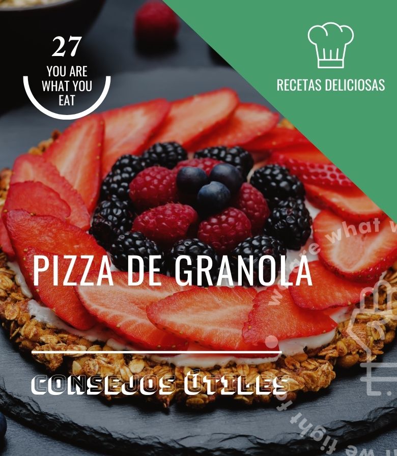 Pizza de granola